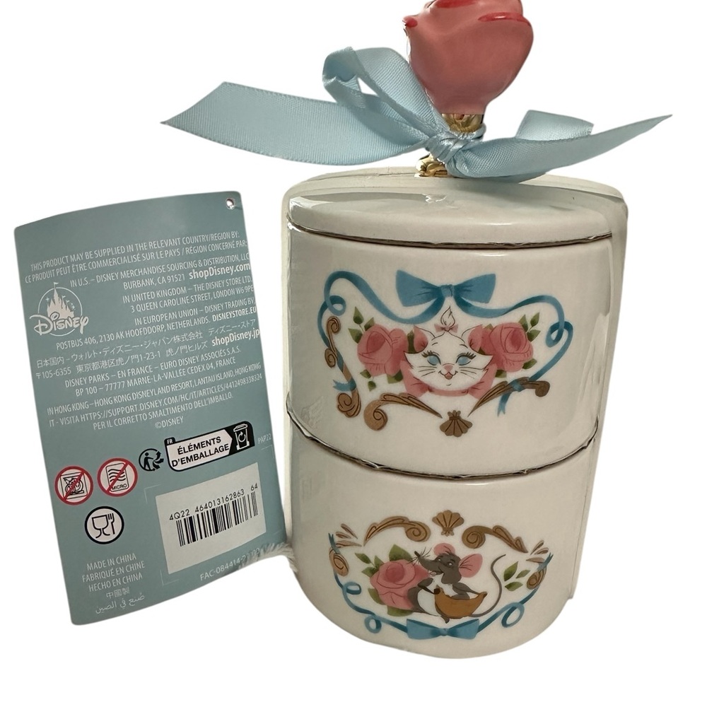 New Disney & Ann Shen The Aristocats Jam & Salt Cellar NWT Collectible - Picture 3 of 10